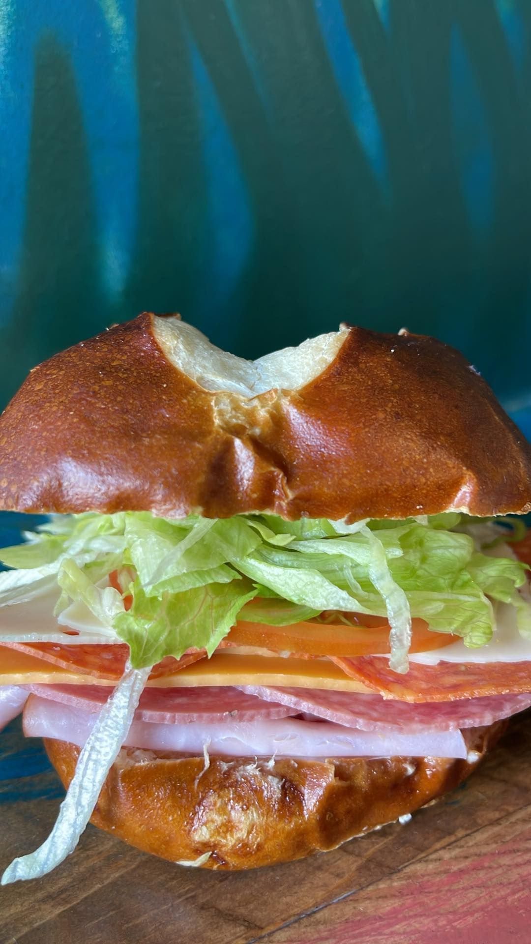 Ham, Salami, Pepperoni, Cheddar & Swiss — Angee B'z Subs, Hartford WI