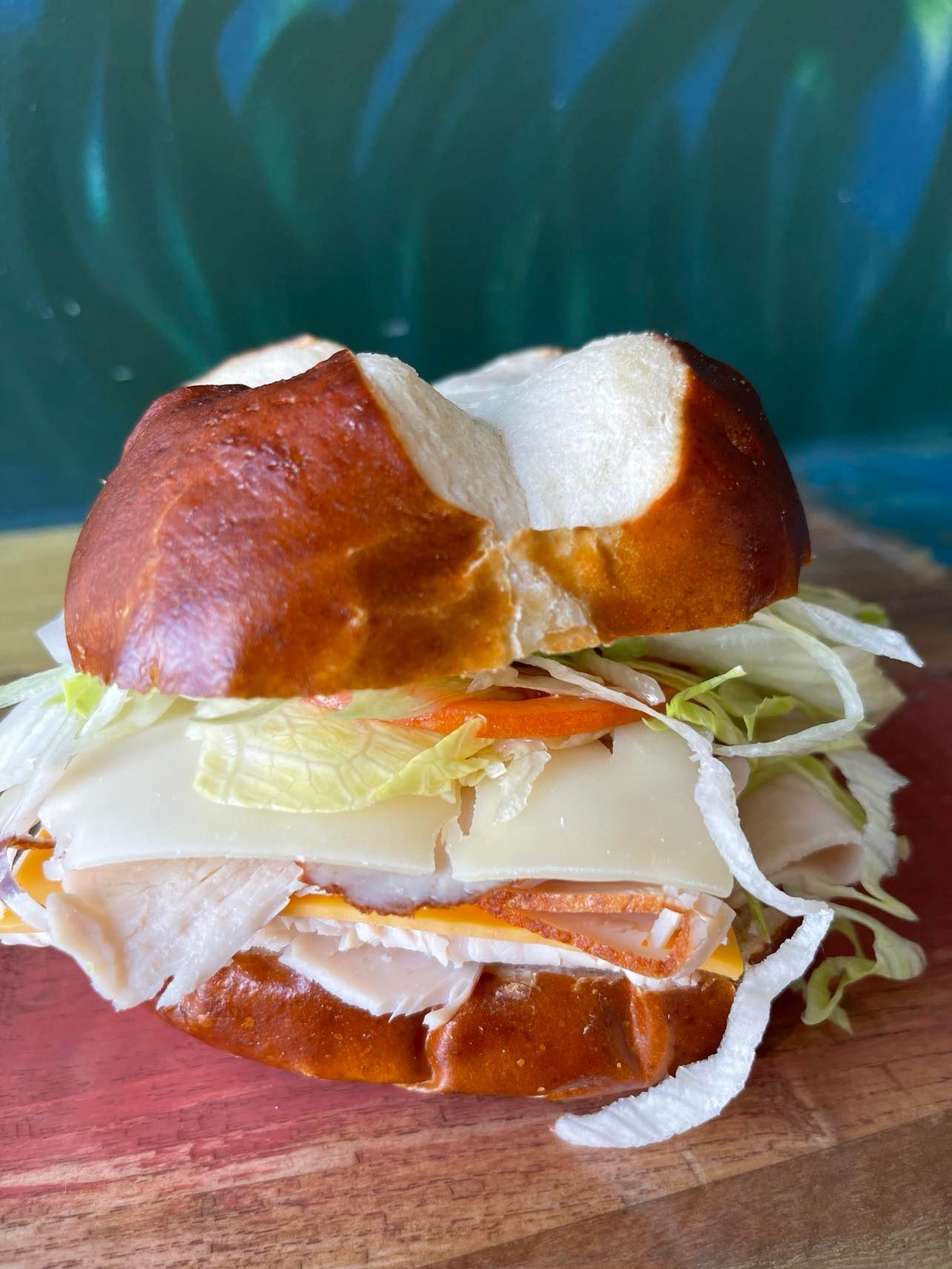 Turkey, Swiss & Cheddar — Angee B'z Subs, Hartford WI