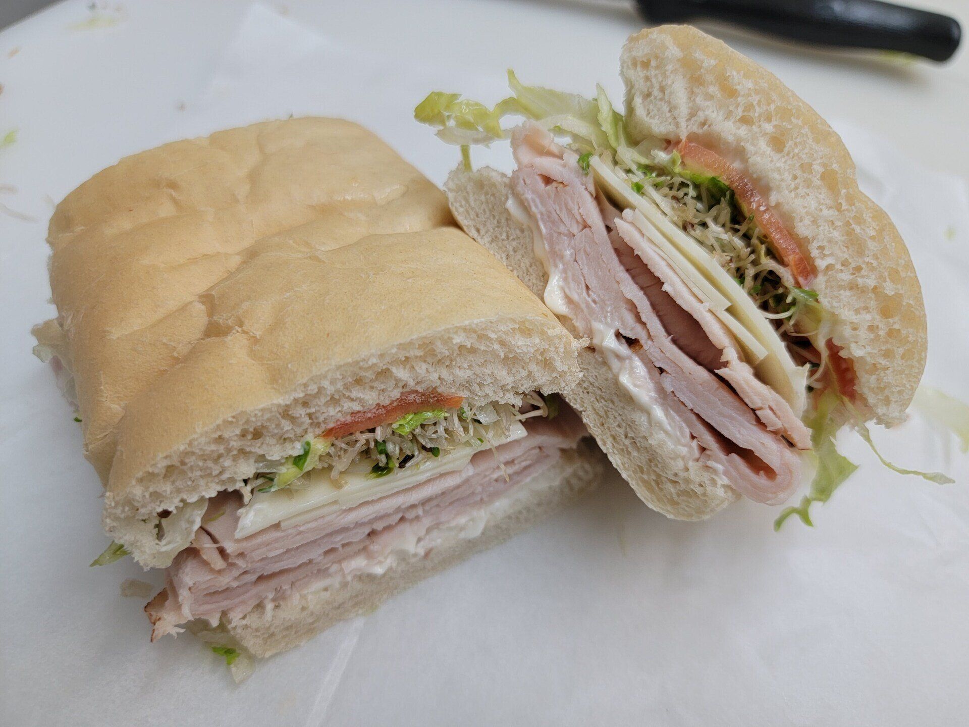 Turkey, Swiss & Cheddar — Angee B'z Subs, Hartford WI