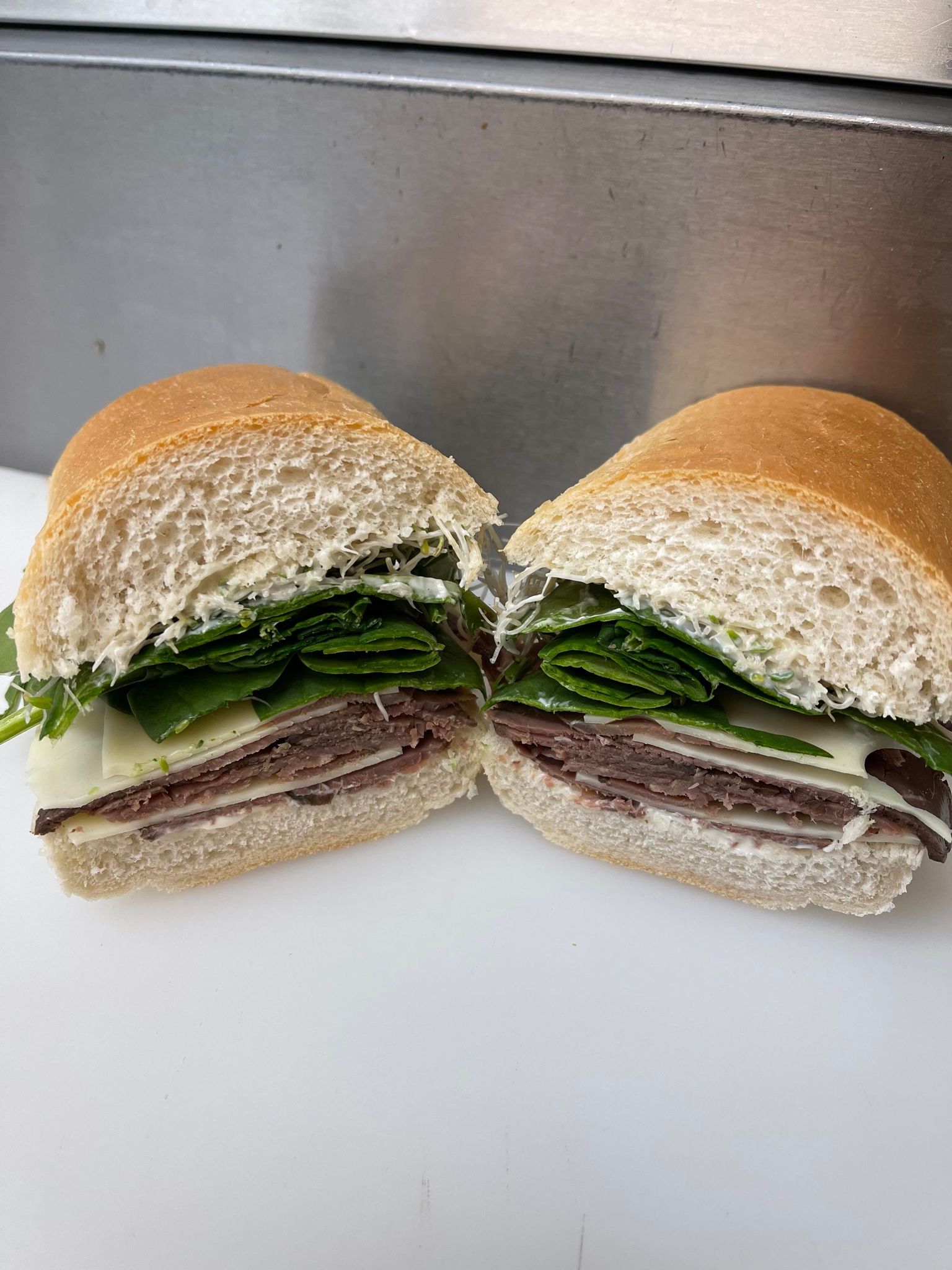 Roast Beef & Swiss — Angee B'z Subs, Hartford WI
