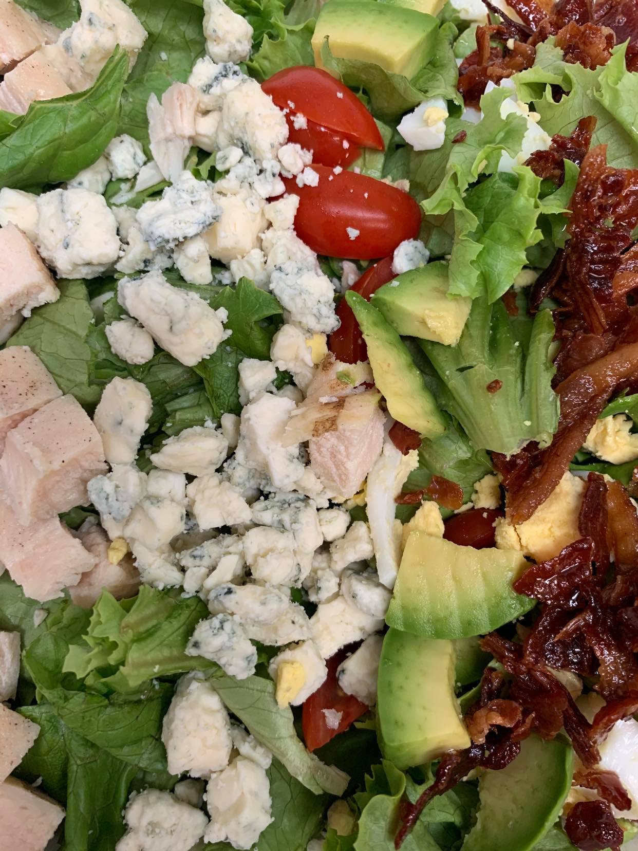 Salads at Angee B'z Subs, Hartford WI